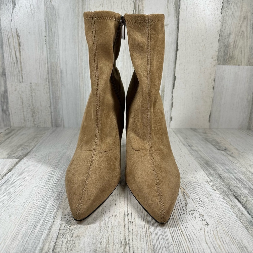 Marc Fisher Bootie Women's 8 Kellen Textile Upper Stiletto Heel Dress Old Money - Picture 4 of 12